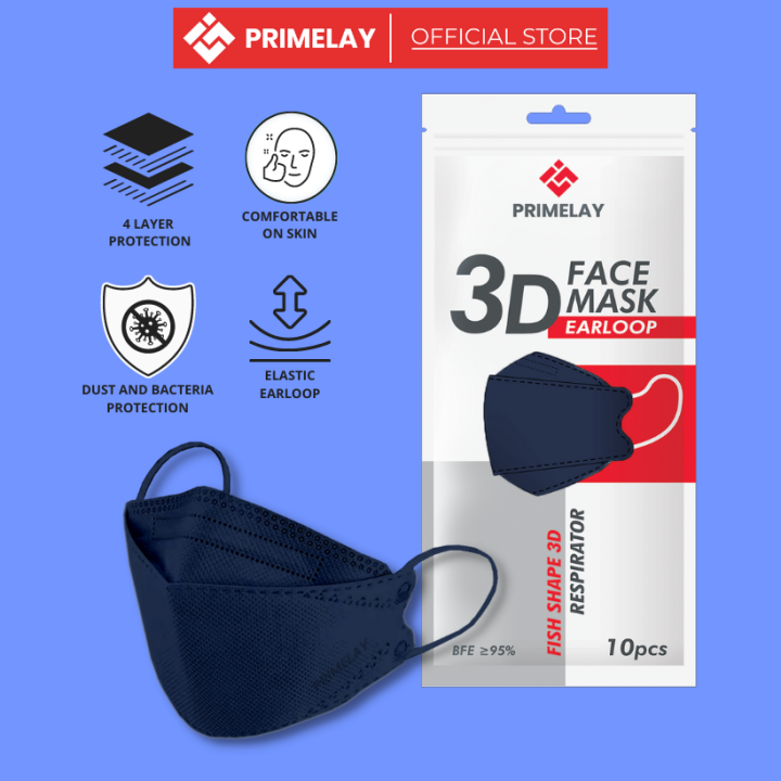 KF94 Mask Earloop Adult 10pcs/pack Cheap Disposable Face Mask KF94