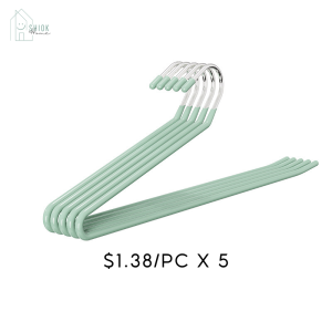 🇸🇬 Ready Stock Z Shape Anti-Slip Trouser Pant Hanger Strong Durable Anti-Rust High Manganese Steel Wardrobe Clothes