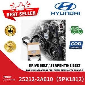 Heavy Duty Serpentine Belt 5PK1812 for Hyundai Accent 1.6 CRDi Kia Rio 25212-2A610