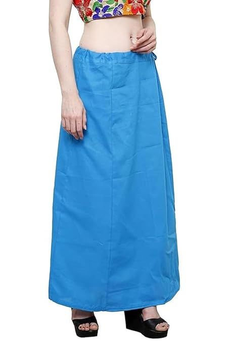 Women's Pure Cotton Readymade Petticoat/Inskirt/Saree Petticoats/Inner ...