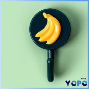 YoPo Cartoon Sticky Hook Simple and Cute Little Hooks Bedroom Wall Hanging Coat Rack