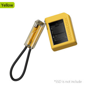 SHARGE M2 SSD Case 2230 M.2 NVMe SSD Enclosure USB 3.2 Gen2 (10Gbps) to NVMe PCI-E M.2 External SSD for Laptop PS5 Game Camera