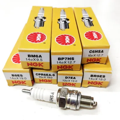 NGK SPARK PLUG C6HSA / B8ES / BP4HS / BP8ES / BP7HS / BM6A / BR9ES / D7EA / CPR6EA EX5 / Y15 / LC135 / KRISS / DREAM110