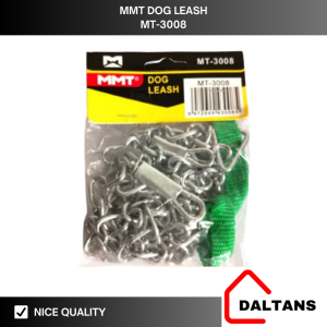 DOG CHAIN/LEASHES MMT GREEN MT 3008