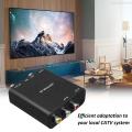 Convenient RF Modulator AV to RF Converter - NTSC CH3/CH4 Channels Video Input Adapter - Perfect for Analog TVs. 