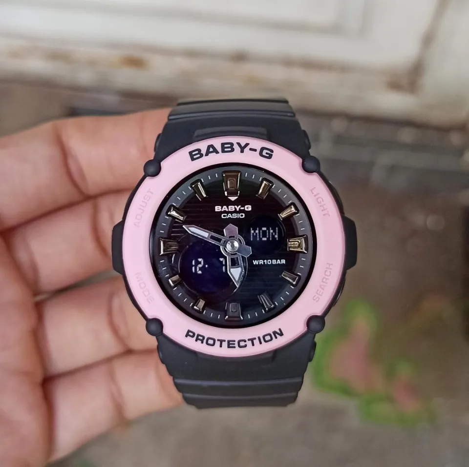 OFFICIAL WARRANTY) Casio Baby-G BGA-270-1A Analog Digital Pink