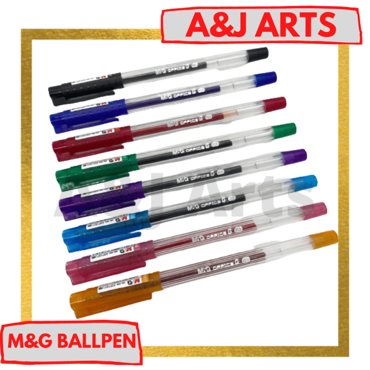 M&G Ballpen Gel Pen Office Ball Gelpen