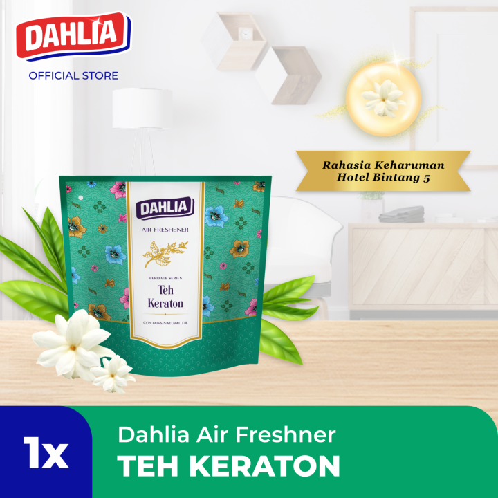 Dahlia Heritage Series Air Freshener One For All Pengharum Ruangan Gr Teh Keraton Lazada