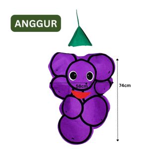 MAIBAO (K03) Kostum Buah Dan Sayur Anak Untuk Karnaval Cosplay Acara Pesta Sekolah Bahan FLANEL Anti robek