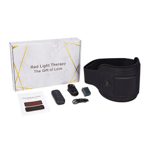 Hengfa Lina 84 LED Red Light Therapy For Body Health Care Fat Loss Belt Infrared Lamp Back Pain Relief 660nm+850nm Waist Heating Belt Massage Machine