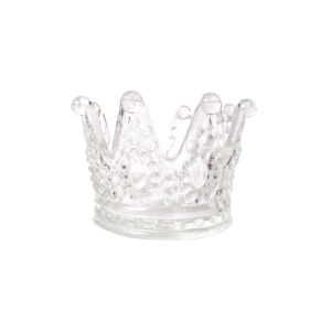MINI TIARA Candy Glass Bowl I Candy Dish | Candy Pot | Candle Holder | Tempat Lilin Mini
