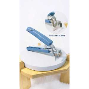 BOSSLU Alat Penjepit Mangkok Anti Panas / Alat Capitan Piring Panci Anti Slip Serbaguna