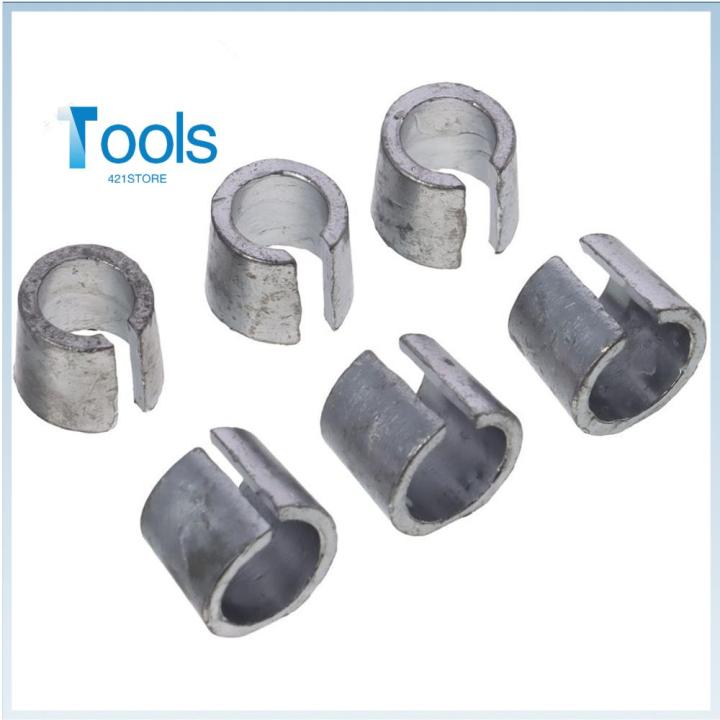 TOOLS 421STORE 3Pairs Silver Battery Terminal Shim Battery Post Adapter Negative Battery