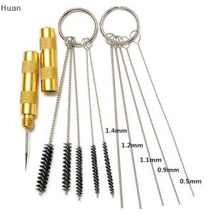 【Special price】Huan 11pcs Airbrush Spray Cleaning Repair Tool Kit Stainless steel Needle Brush Set