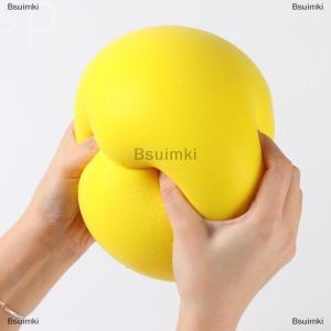 [COD] Bsuimki Bóng câm 18cm cho bé Đồ chơi ngoài trời xốp rắn mềm đàn hồi bóng trẻ em trong nhà thể thao giảm tiếng ồn bóng