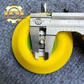 Đê gai-đế dán nhám tròn máy hơi kích thước 3" (75mm Cốt M6- M8). 
