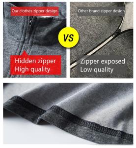 VSheng Big Size M To 6XL Polo T Shirt For Men Hidden Zipper Collar Plus Size Soft Short Sleeve Tops