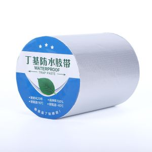 10CM×5Meters Aluminum Foil Tape Super Fix Repair Wall Crack Waterproof Tape Butyl Waterproof Tape