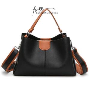 fv88 - Tote Bag Tas Wanita Tas Kerja Tas Meeting Sling Bag Tas Selempang Hand Bag Kulit Leather PU