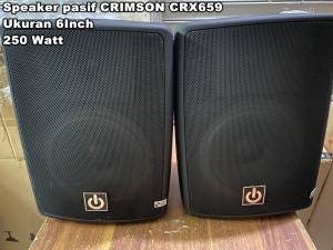SPEAKER PASIF GANTUNG CRIMSON CRX 659 FN 6 inch 6inch 6in CRX659 ORIGINAL 250 Watt