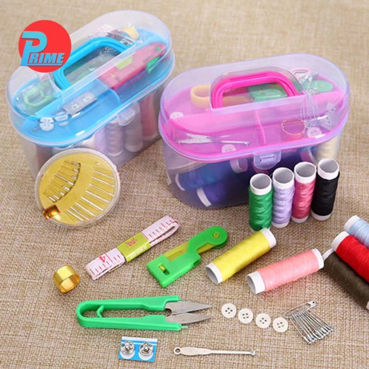 PRIME.AZ 10in1 Sewing Kit Box Set Small Household Sewing Tools Portable ...