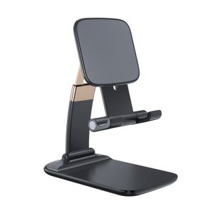 Zinc Alloy Ergo Universal Phone Stand Foldable Desk Phone Holder Telescopic Adjustable Angle Mobile iPad Tablet Stand