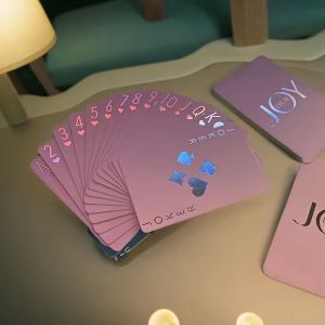 Bộ Bài Galaxy Hologram 54 Lá Poker Nền Trắng Phản Quang Đổi Màu 7 Sắc Kèm 2 Joker Chơi Bài Giải Trí