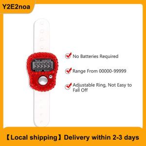 【Local shipping】 Electronic Finger Counter Ring Finger Click Portable Resettable Digital Display Counter Golf Count Braided Prayer Accessories
