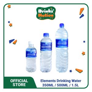 [ Wholesale ] Elements Drinking Water  24s x 350ml  24s x 500ml   12s x 1500ml