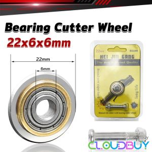 C.B.【Ready in Stock】 22x6x6mm Rotary Bearing Tile Cutter Cutting Carbide Wheel Replace Spare Blade Accessories