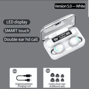 COD F9-5TWS Headphones Bluetooth 5.1 Wireless Gaming Sports Earphones With Mic 9D Earbuds