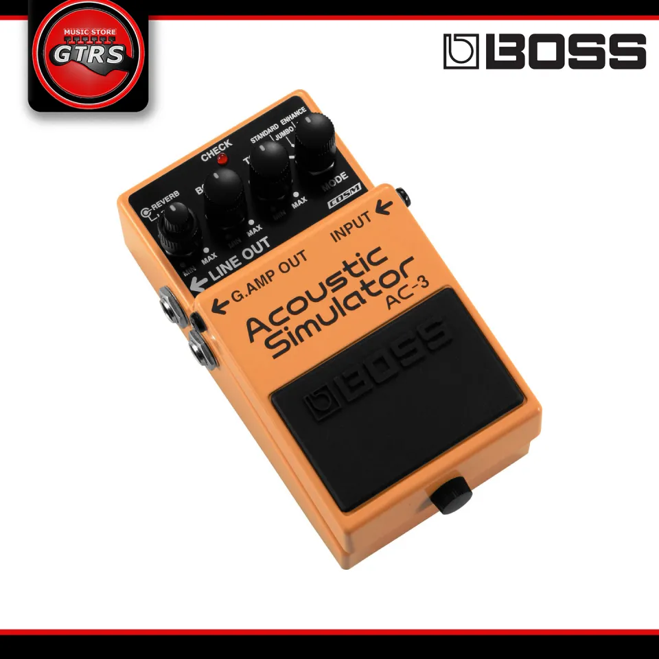 Boss AC-3 Acoustic Simulator Pedal | Lazada PH