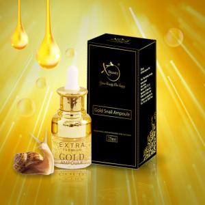 Serum dưỡng da Ốc Sên XBeauty Gold Snail Ampoule 20/25ml Hàn Quốc - Serum Ốc Sên Gold Perfect skin care chăm sóc da hoàn hảo XBeauty Gold Snail Ampoule 20/25ml (8938511722123)