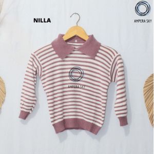 Ampera sky Baju Rajut Anak Perempuan Blaster Knit - Sweater Rajut Anak Perempuan 2-12 Tahun