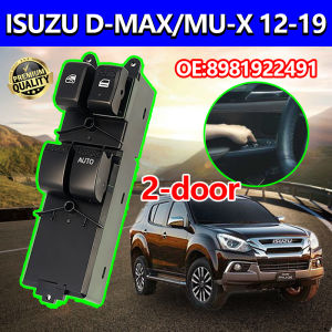 【100% Authentic】 Front Right Master Power Window Control Switch for ISUZU D-Max Mux 2012-2019 8981922491