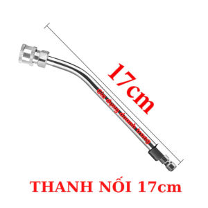 Thanh Nối Súng Rửa Xe 15-33cm Góc 25° - Đầu Cắm Nhanh 1/4 Phụ Kiện Tiện Lợi