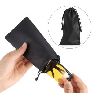 Waterproof Eyewear Case Sunglasses Fabric Bag Portable Dustproof Glasses Storage Pouch