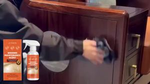 Jaysuing Wooden Furniture Polishing Care Agent Cleaning and Maintenance Two-in-One Decontamination and Brightening Furniture Care Agent