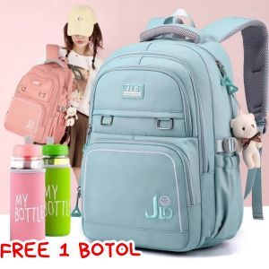 [ BISA BAYAR DI TEMPAT / COD ] Tas Ransel WANITA JLD Terbaru / Tas Sekolah Anak Perempuan Tas Kuliah Tas wanita Sant/ Tas RAnsel Sekolah SMP SMA KULIAH / Tas Gunung Wanita Murah / Tas Ransel Sport Kekinian / Tas PEREMPUAN Masa Kini / Back Pack Trand