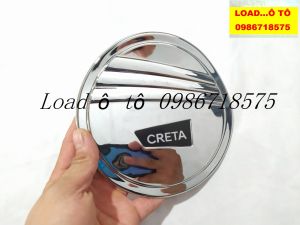 Ốp Nắp Xăng Xe Huyndai Creta 2026-23 Mẫu Nhựa ABS Mạ Crom Sáng Bóng