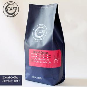 [HCM]Cà Phê Bột Blend Coffee Nguyên Chất Phối Chuẩn Vị Truyền Thống 500gr ( Casa Mạnh Mẽ )