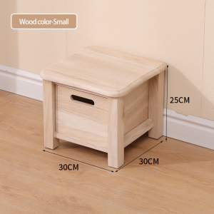 Hot-Selling Entry Shoe Changing Stool All Solid Wood Shoe Cabinet Integrated Doorway Household Sitable Shoe Stool Entry