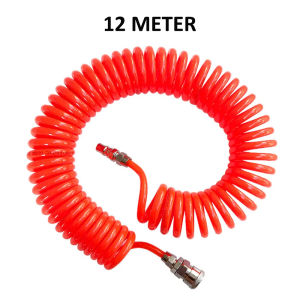 SLANG SELANG SEMPROT SEMPROTAN PENYEMPROT TEMBAK ANGIN RECOIL SPIRAL SEPIRAL HOSE MESIN KOMPRESOR KOMPRESSOR COMPRESSOR POMPA UDARA ANGIN PE BAN PANJANG 6 9 12 METER 6M 9M 12M ELASTIS LENTUR KUAT MURAH