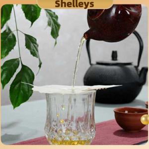 [Shelleys] Lá hình dạng bồ đề rò rỉ Kung Fu trà infusers lá trà lọc phụ kiện