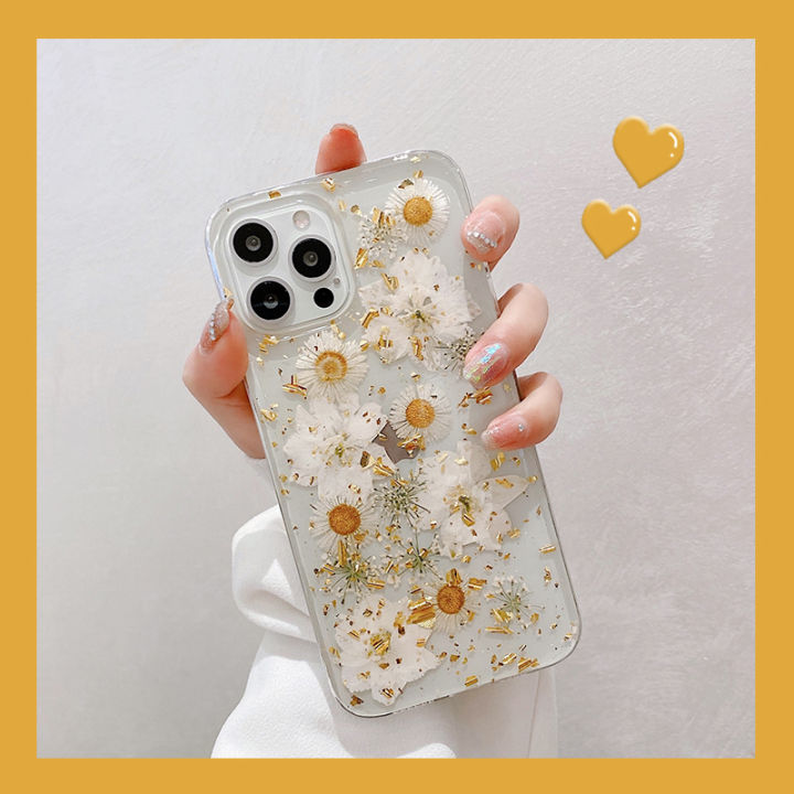 flower cute phone case with popsocket