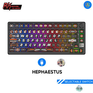 RK Royal Kludge RKM75 HE 8000Hz 8K 80% With Magnetic Switch Gaming Mechanical Keyboard