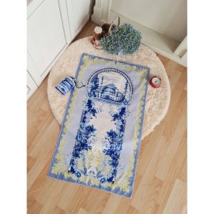 GRAC3COLL Sajadah Agia Perlengkapan Sholat Muslim Sajadah Travelling Model Terkini J1-22