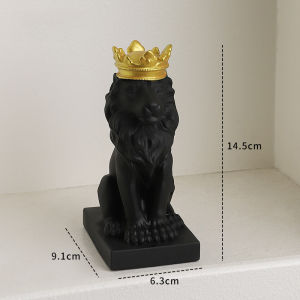 ตกแต่งบ้าน รูปปั้นสิงโตเรียกโชคลาภ ศิลปะและงานฝีมือ ห้องนั่งเล่นตกแต่งตู้ทีวีตู้ไวน์ ตกแต่งสำนักงาน ของขวัญ