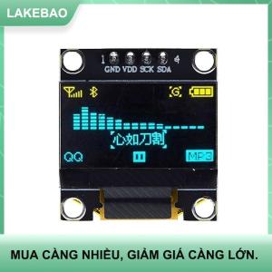 【LAKEBAO】 Tự làm người dùng 0.96 inch OLED ssd1306 Trắng Xanh Vàng 128x64 IIC I2C nối tiếp mô-đun hiển thị 12864 LCD bảng màn hình
