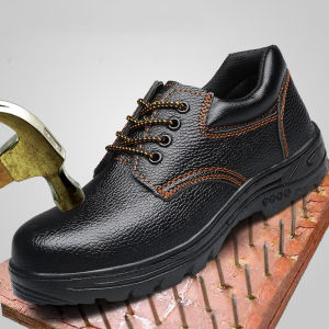 รองเท้าบูทเซฟตี้ หัวเหล็ก กันไฟ ขนาดใหญ่ เพื่อความปลอดภัย สําหรับผู้ชาย